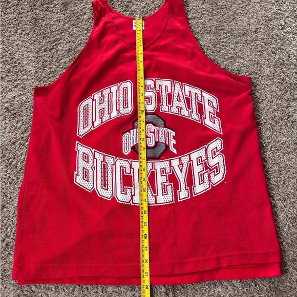 Ohio State Buckeyes Vintage Mesh Tank Top Men Size Large - Picture 2 of 6